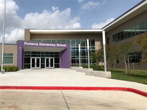 Pomeroy elementary - Pomeroy Elementary » News & Information » Campus History 920 Burke Rd., Pasadena, Texas 77506 | Phone 713-740-0696 | Fax 713-740-4103 Pomeroy Elementary School